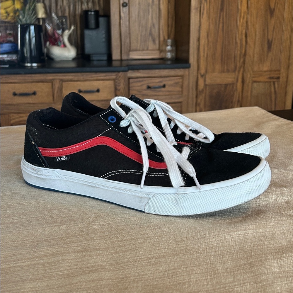 Van's Old Skool Black Red First in BMX Sneakers Men’s 13‎